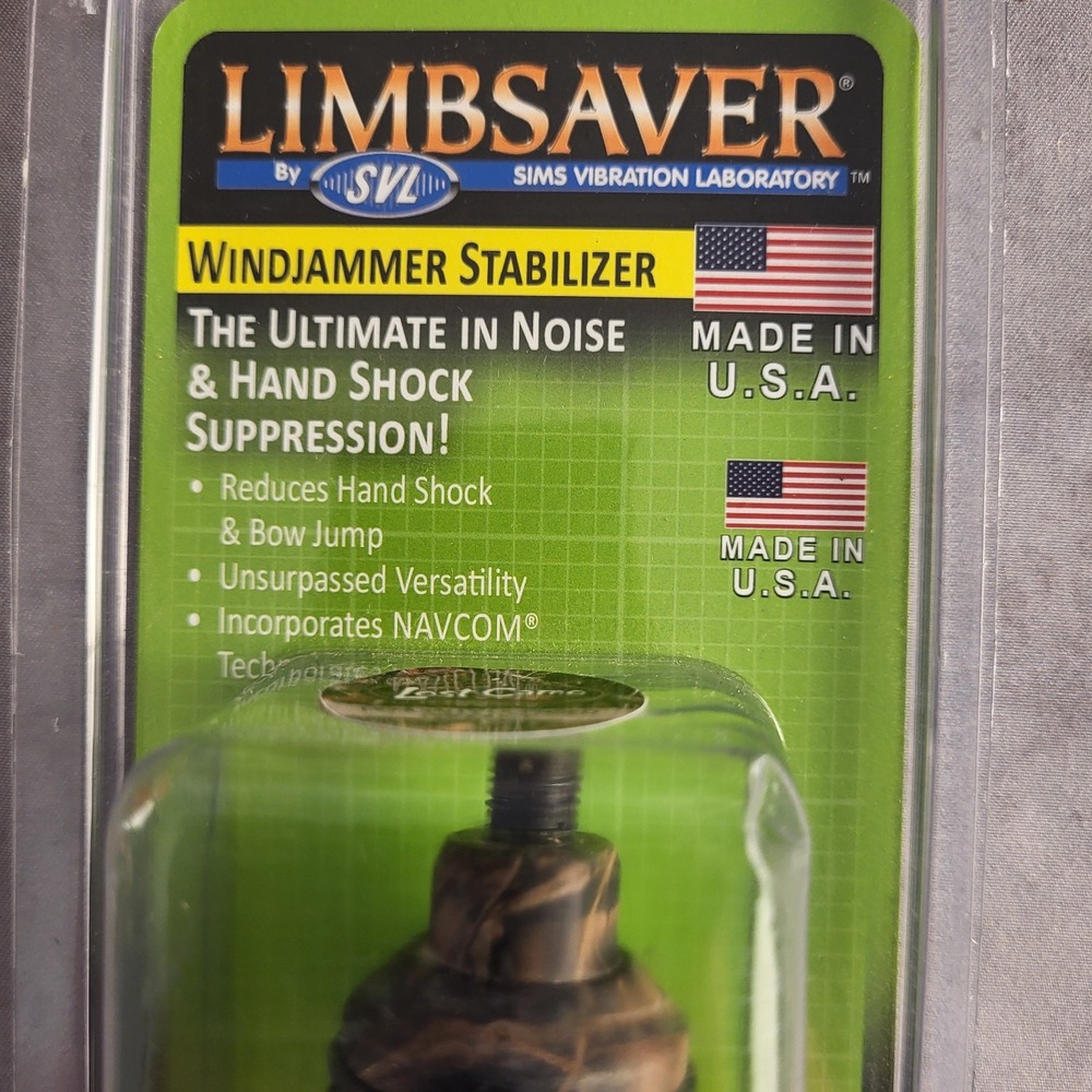 Limbsaver Windjammer Lost Camo XD 7" Bow Stabilizer #3086